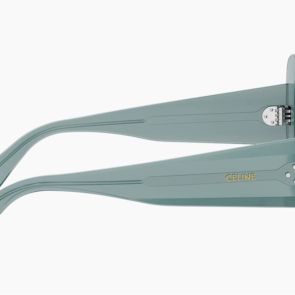 New Celine CL40263F 93B Blue/Grey Gradient 54-17-135 Sunglasses Authentic - Picture 5 of 7